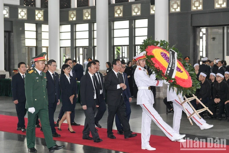 Lễ viếng Tổng Bí thư Nguyễn Phú Trọng