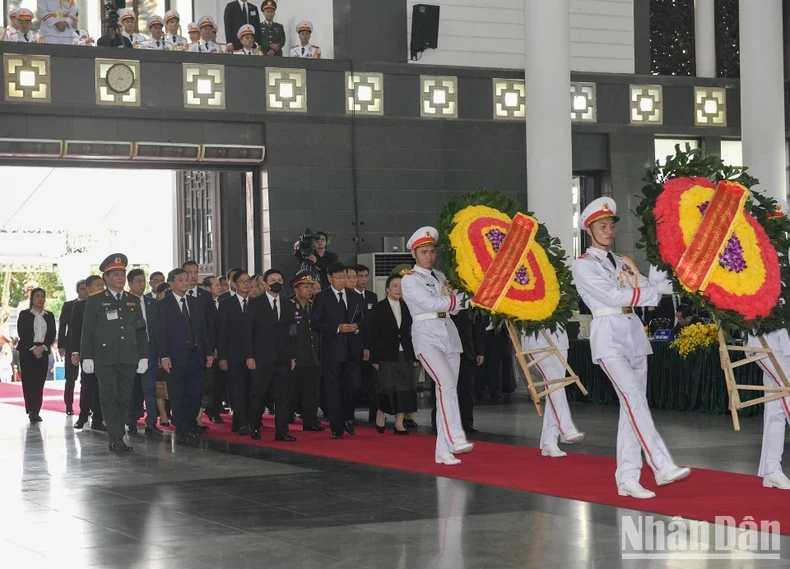 Lễ viếng Tổng Bí thư Nguyễn Phú Trọng