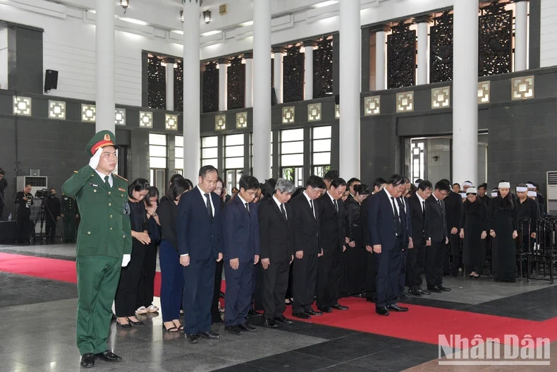 Lễ viếng Tổng Bí thư Nguyễn Phú Trọng