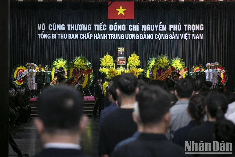 Lễ viếng Tổng Bí thư Nguyễn Phú Trọng