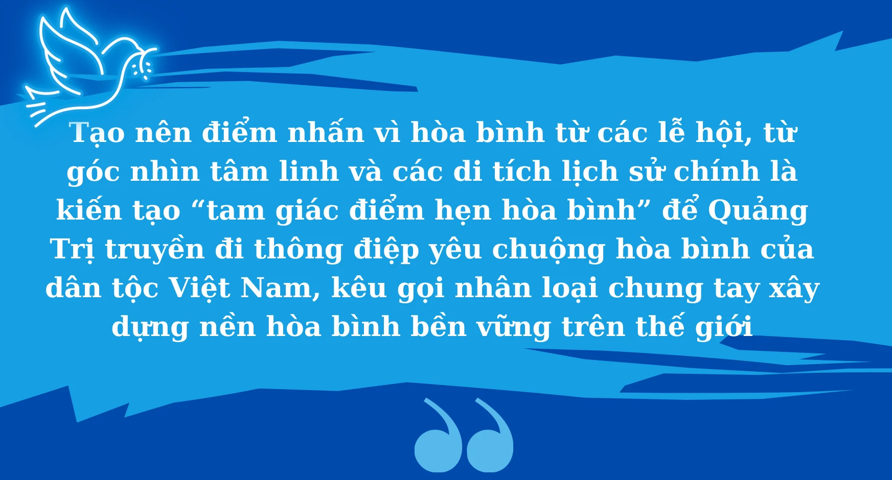 Hòa Bình- Từ khát vọng đến hiện thực