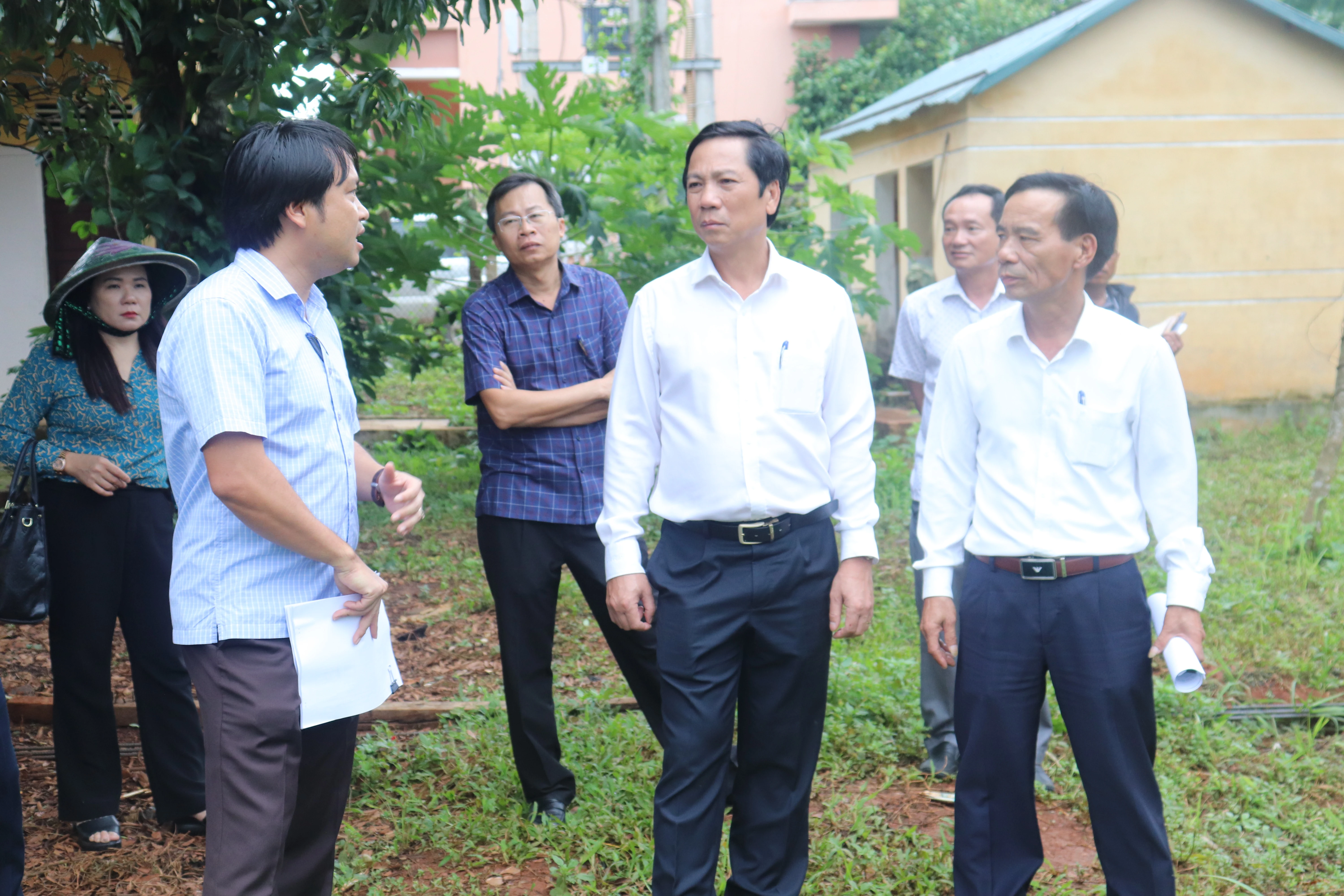 Phó Chủ tịch UBND tỉnh Hoàng Nam kiểm tra tiến độ các dự án lĩnh vực văn hóa, xã hội