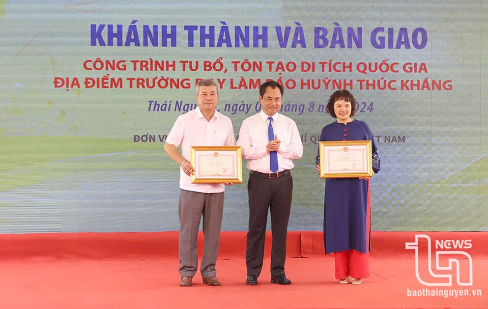 Khánh thành Công trình tu bổ, tôn tạo Di tích Trường dạy làm báo Huỳnh Thúc Kháng