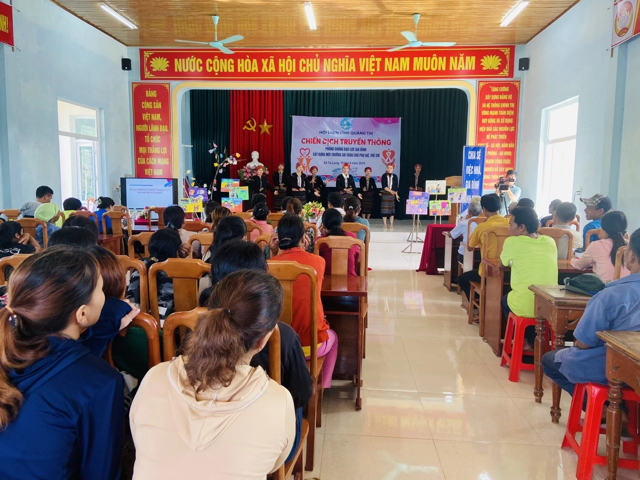 Tuyên truyền đậm nét về phòng, chống bạo lực gia đình