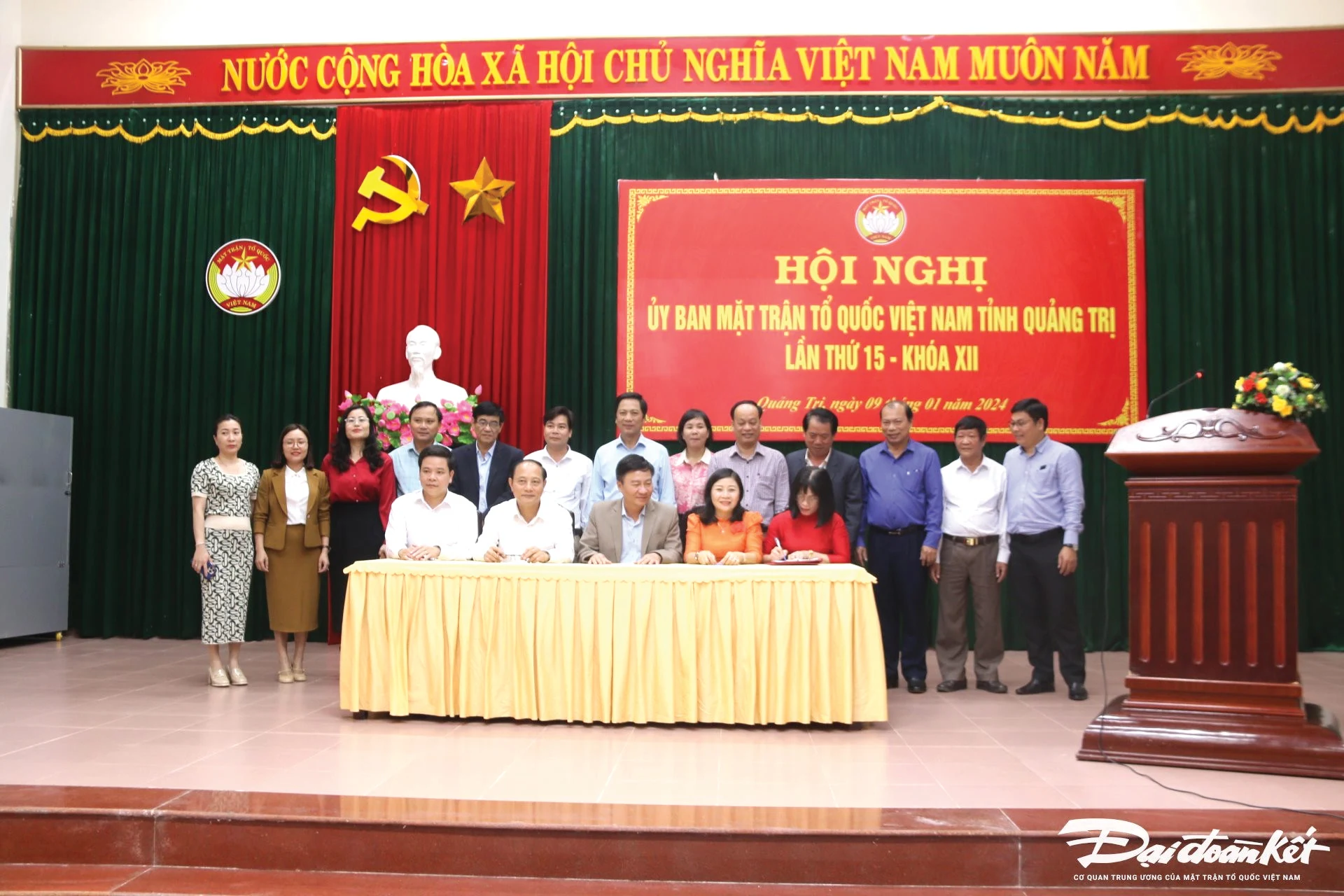 Khẳng định vai trò nòng cốt chính trị của Mặt trận Tổ quốc Việt Nam, góp phần xây dựng Quảng Trị ngày càng giàu đẹp, văn minh