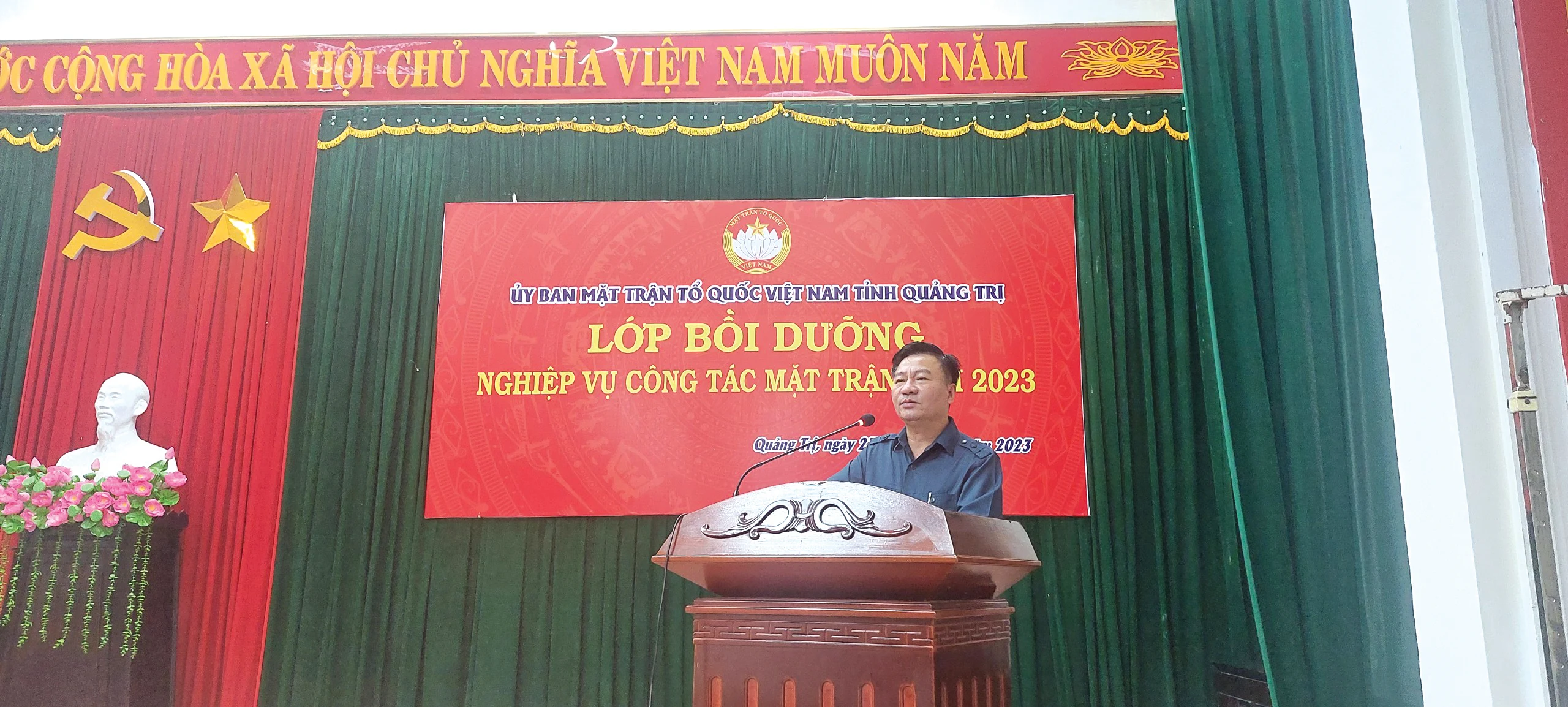 Xây dựng đội ngũ cán bộ mặt trận nhiệt huyết, trách nhiệm và hội nhập đáp ứng yêu cầu nhiệm vụ trong giai đoạn mới