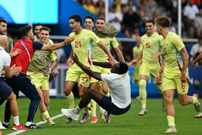 Olympic Tây Ban Nha giành huy chương vàng sau 120 phút điên rồ