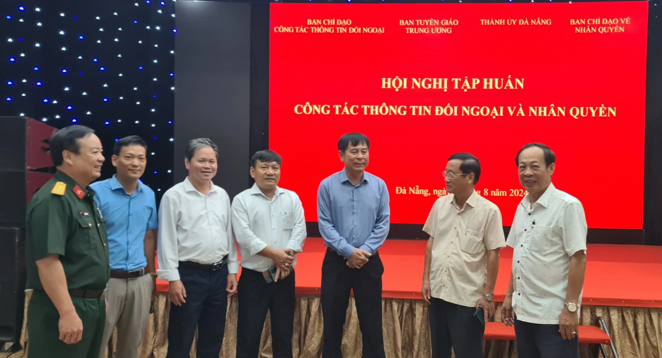 Tập huấn công tác thông tin đối ngoại và nhân quyền năm 2024