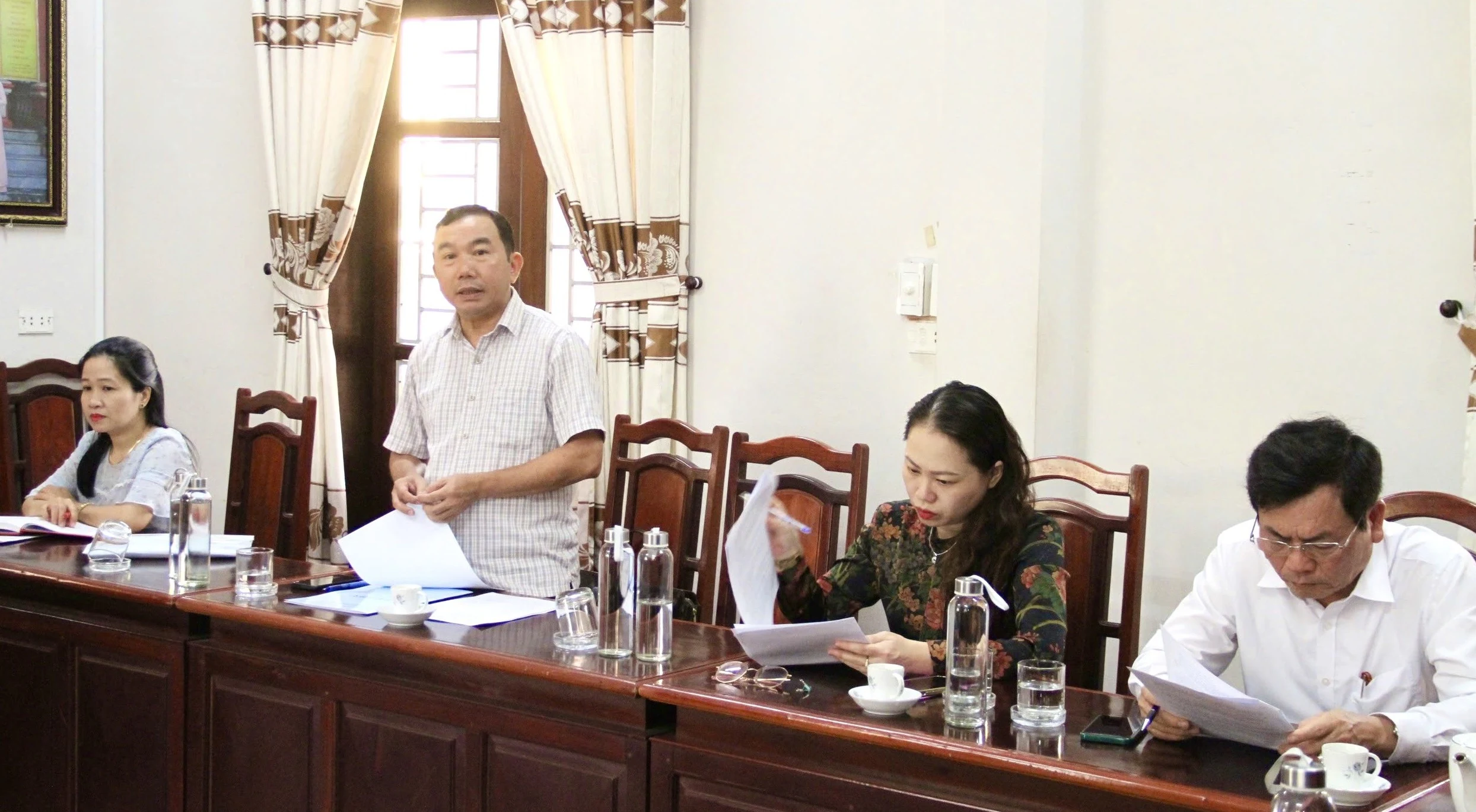 Ban Văn hoá – Xã hội HĐND tỉnh tổ chức khảo sát tại Trung tâm Dịch vụ việc làm Quảng Trị