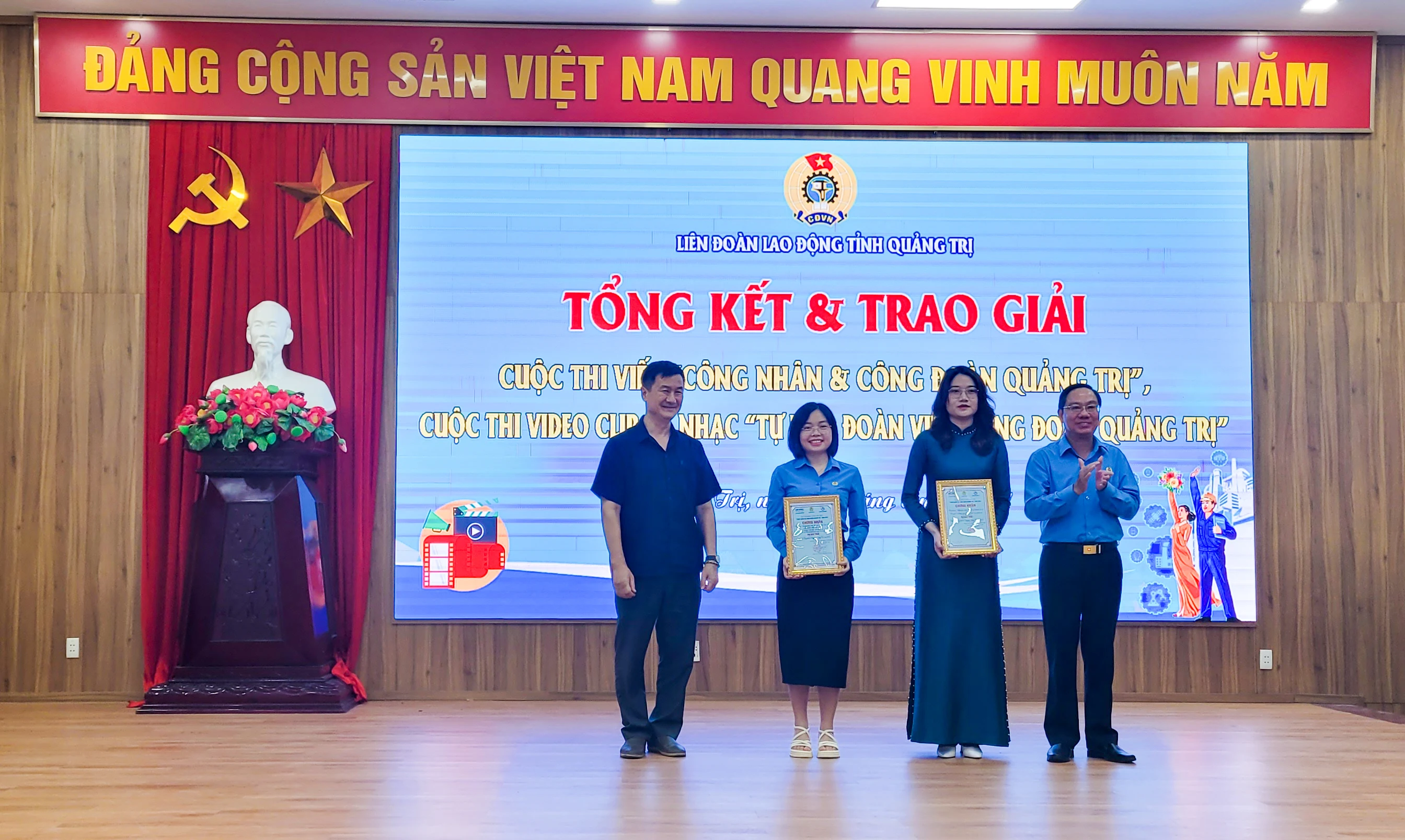 Góp phần khẳng định vai trò của Công đoàn, biểu dương người lao động