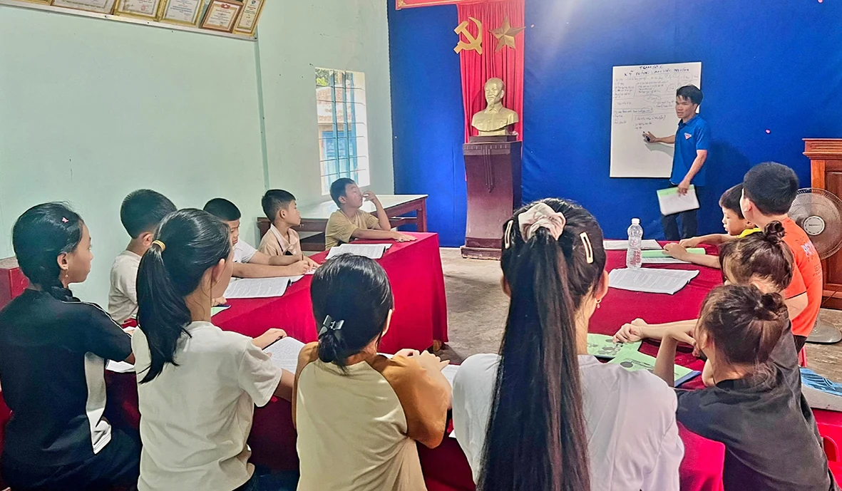 Tạo sân chơi bổ ích cho thanh thiếu nhi miền núi trong dịp hè
