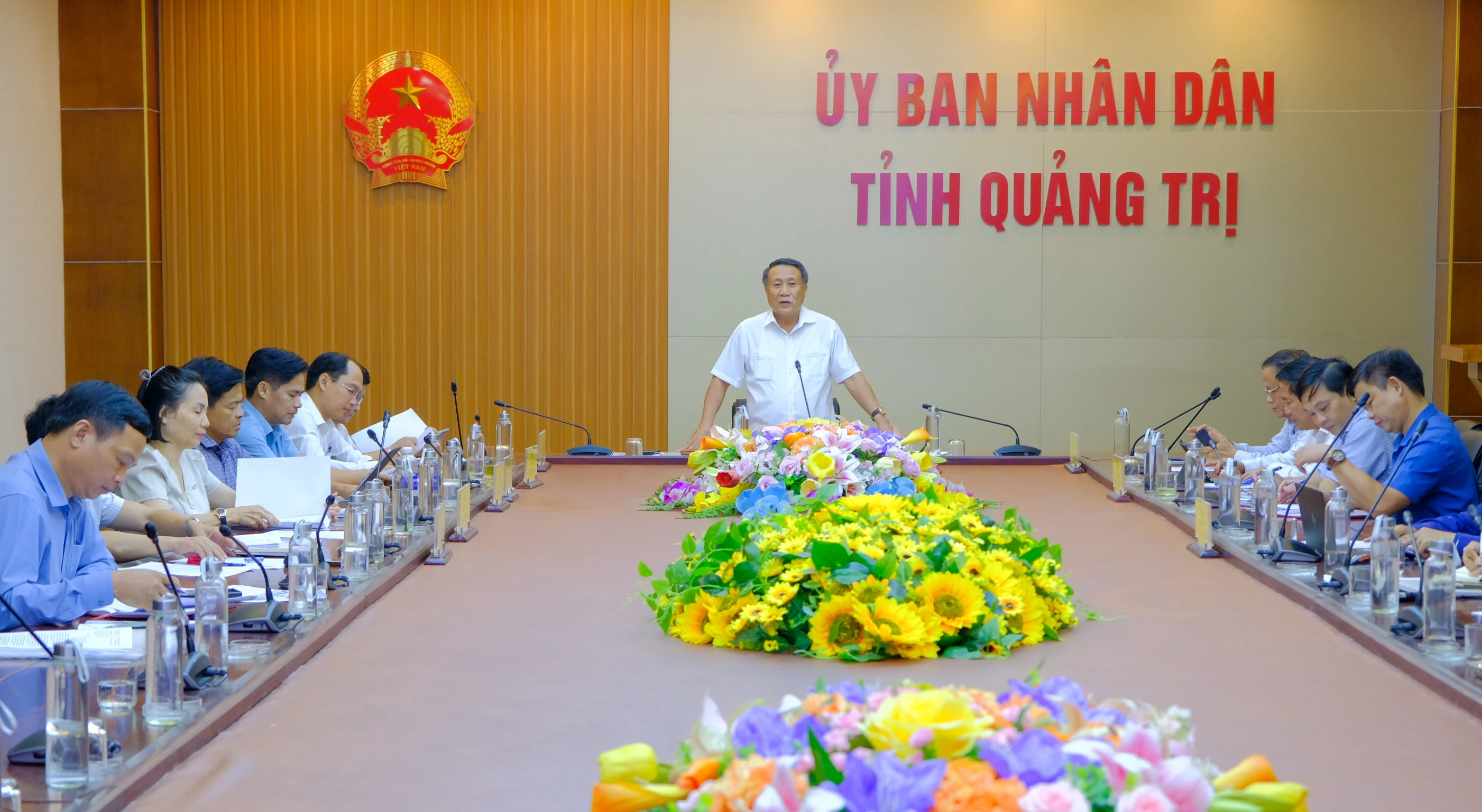 Đôn đốc đẩy nhanh tiến độ triển khai thực hiện dự án Khu công nghiệp đa ngành Triệu Phú