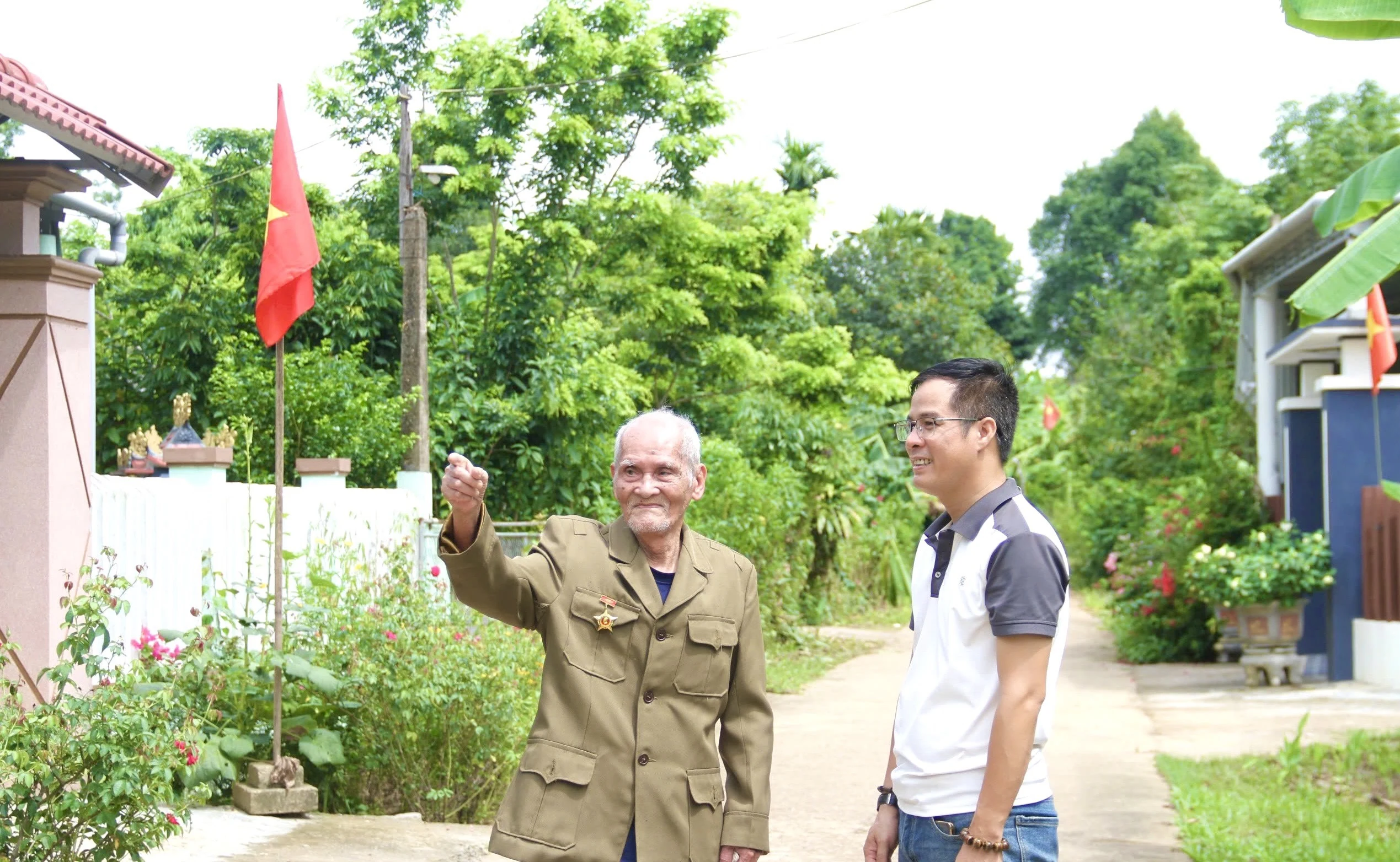 Xây quê hương đẹp giàu trên trận địa năm xưa