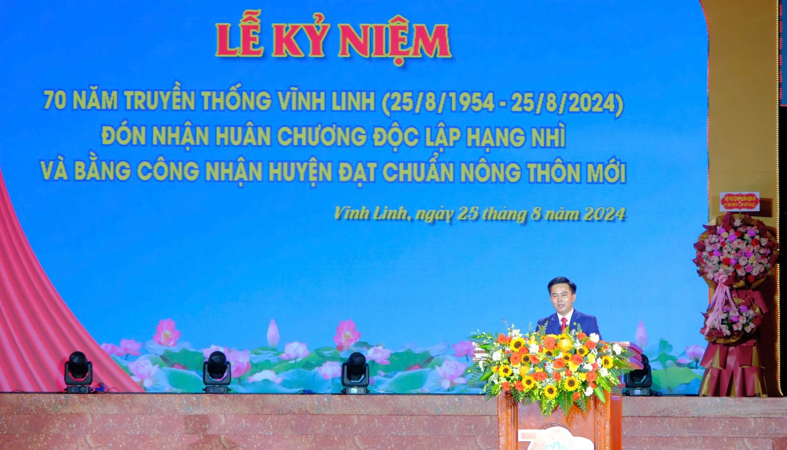Tổ chức trọng thể lễ kỷ niệm 70 năm truyền thống Vĩnh Linh