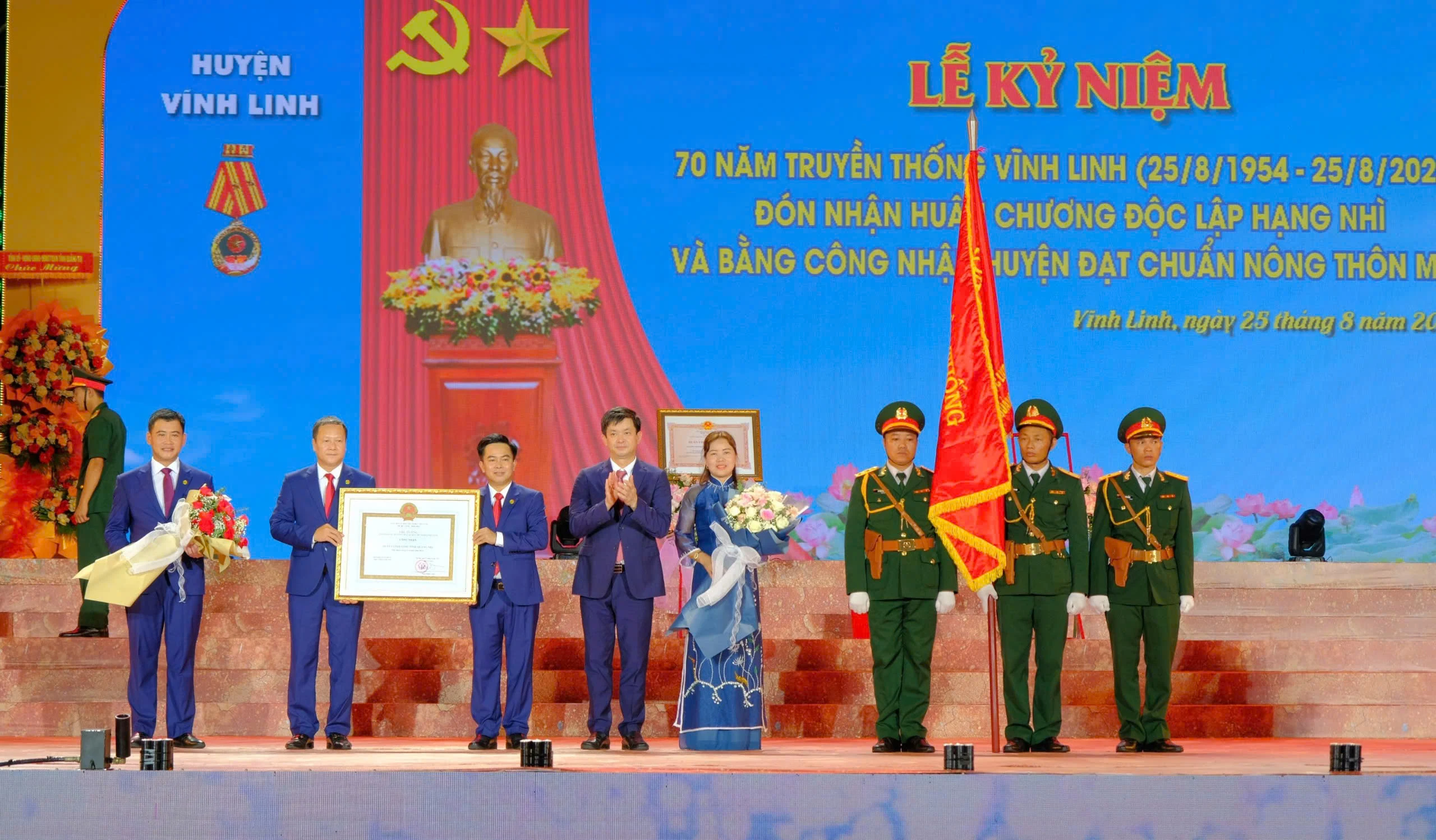 Tổ chức trọng thể lễ kỷ niệm 70 năm truyền thống Vĩnh Linh