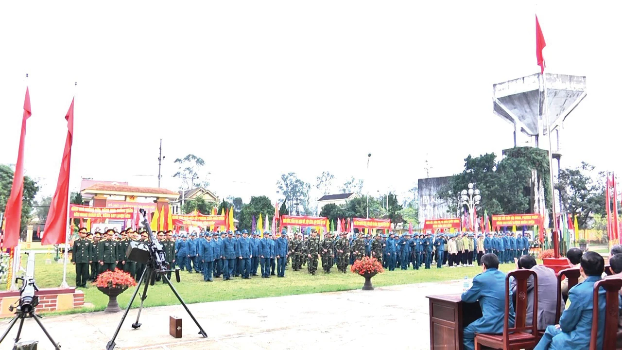 Vĩnh Linh giữ vững quốc phòng - an ninh