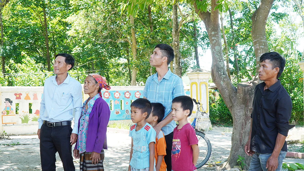 3 mẹ con ở Bản Chùa cùng hiến đất xây trường học