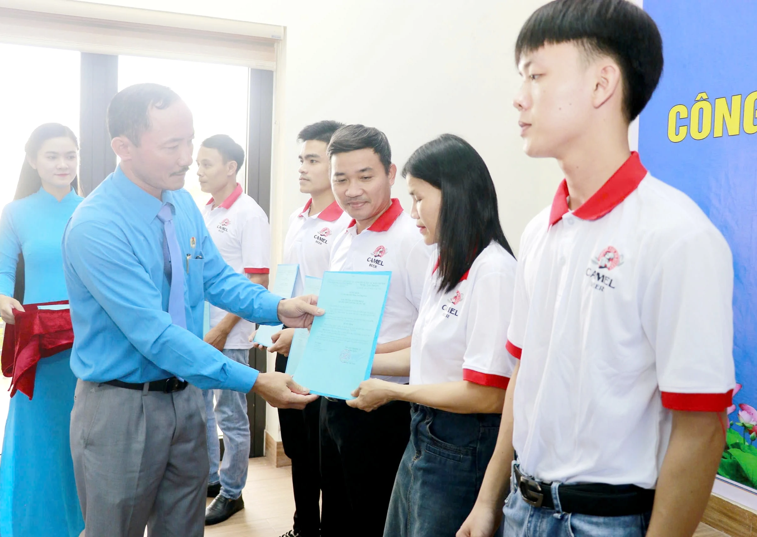 Thành lập công đoàn cơ sở Công ty Cổ phần Bia quốc tế TTC