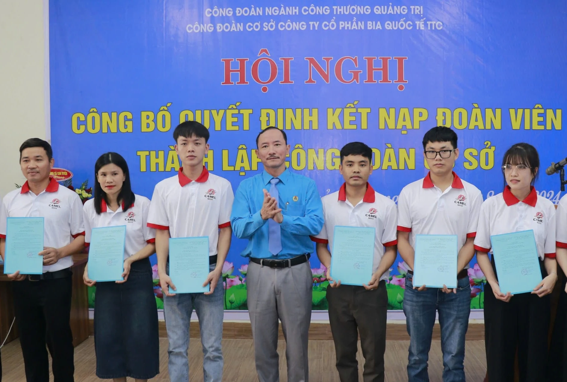Thành lập công đoàn cơ sở Công ty Cổ phần Bia quốc tế TTC