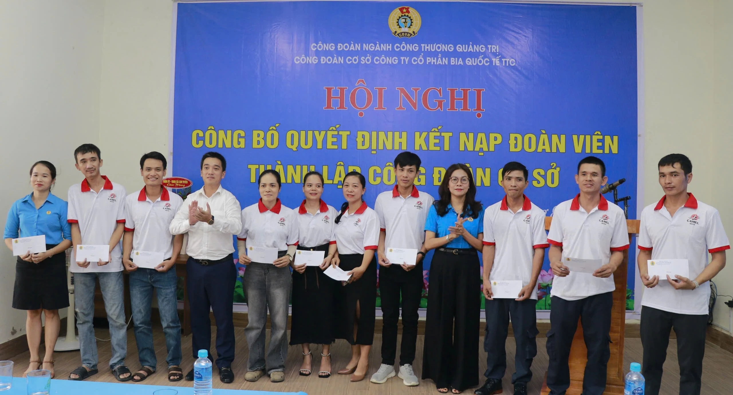 Thành lập công đoàn cơ sở Công ty Cổ phần Bia quốc tế TTC