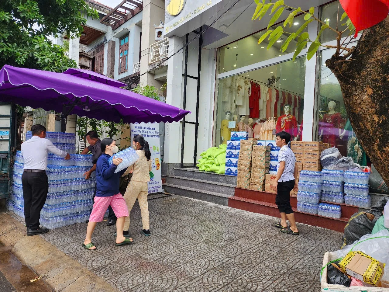 Quảng Trị hướng về đồng bào vùng lũ các tỉnh, thành phố phía Bắc