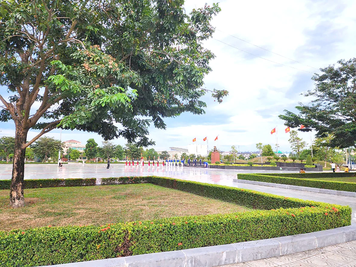 Tạo không gian xanh cho đô thị trung tâm tỉnh lỵ