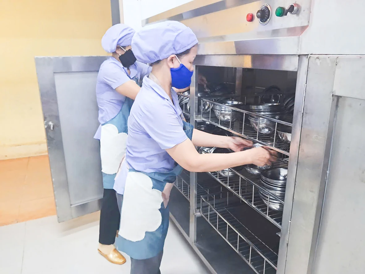 Đảm bảo sức khỏe cho học sinh ở Đông Hà