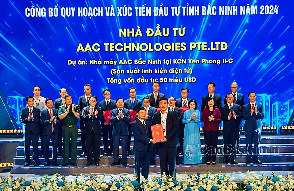 Thủ tướng Chính phủ dự Hội nghị công bố Quy hoạch và Xúc tiến đầu tư tỉnh Bắc Ninh