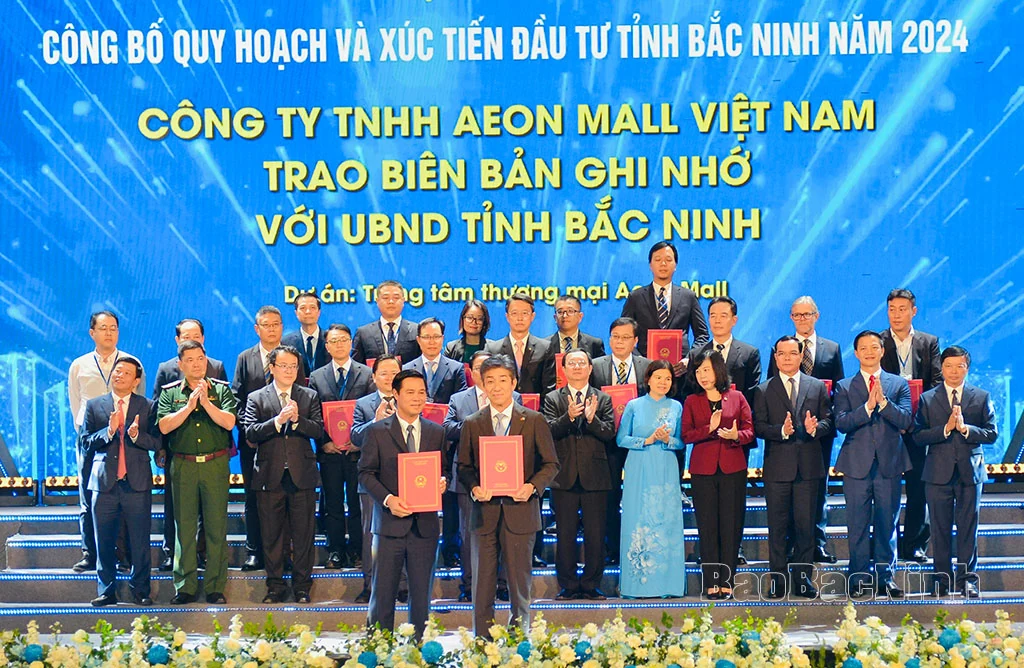 Thủ tướng Chính phủ dự Hội nghị công bố Quy hoạch và Xúc tiến đầu tư tỉnh Bắc Ninh