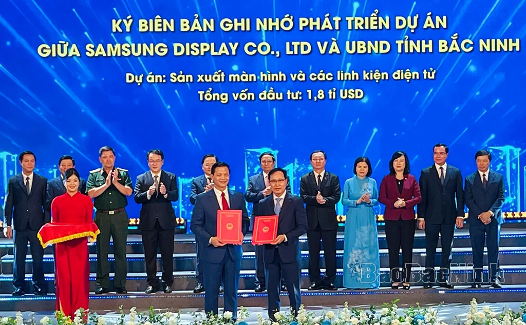 Thủ tướng Chính phủ dự Hội nghị công bố Quy hoạch và Xúc tiến đầu tư tỉnh Bắc Ninh