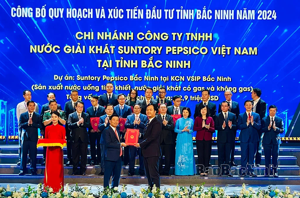 Thủ tướng Chính phủ dự Hội nghị công bố Quy hoạch và Xúc tiến đầu tư tỉnh Bắc Ninh