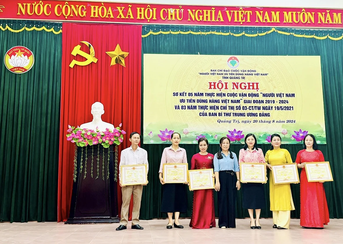 Thành phố Đông Hà: Tăng cường tuyên truyền Cuộc vận động “Người Việt Nam ưu tiên dùng hàng Việt Nam”