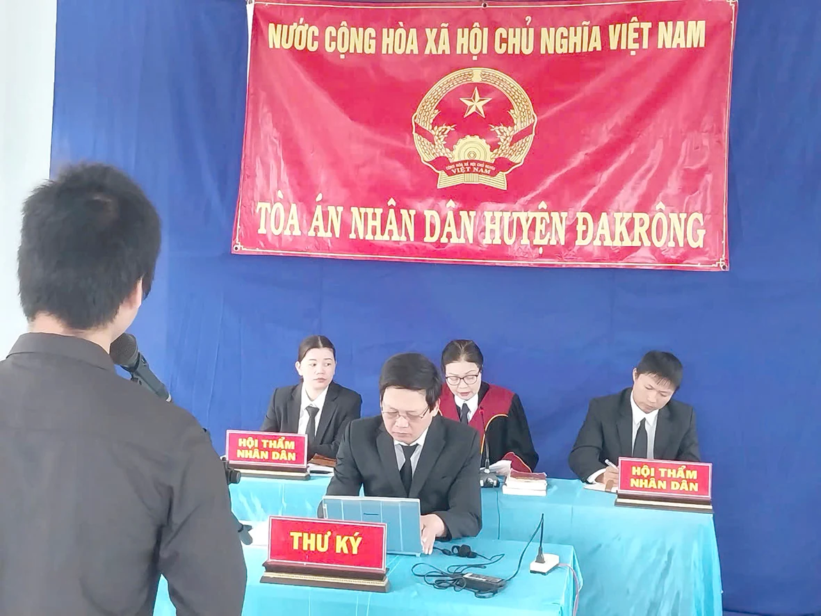 Xét xử lưu động mang lại hiệu quả ở huyện Đakrông