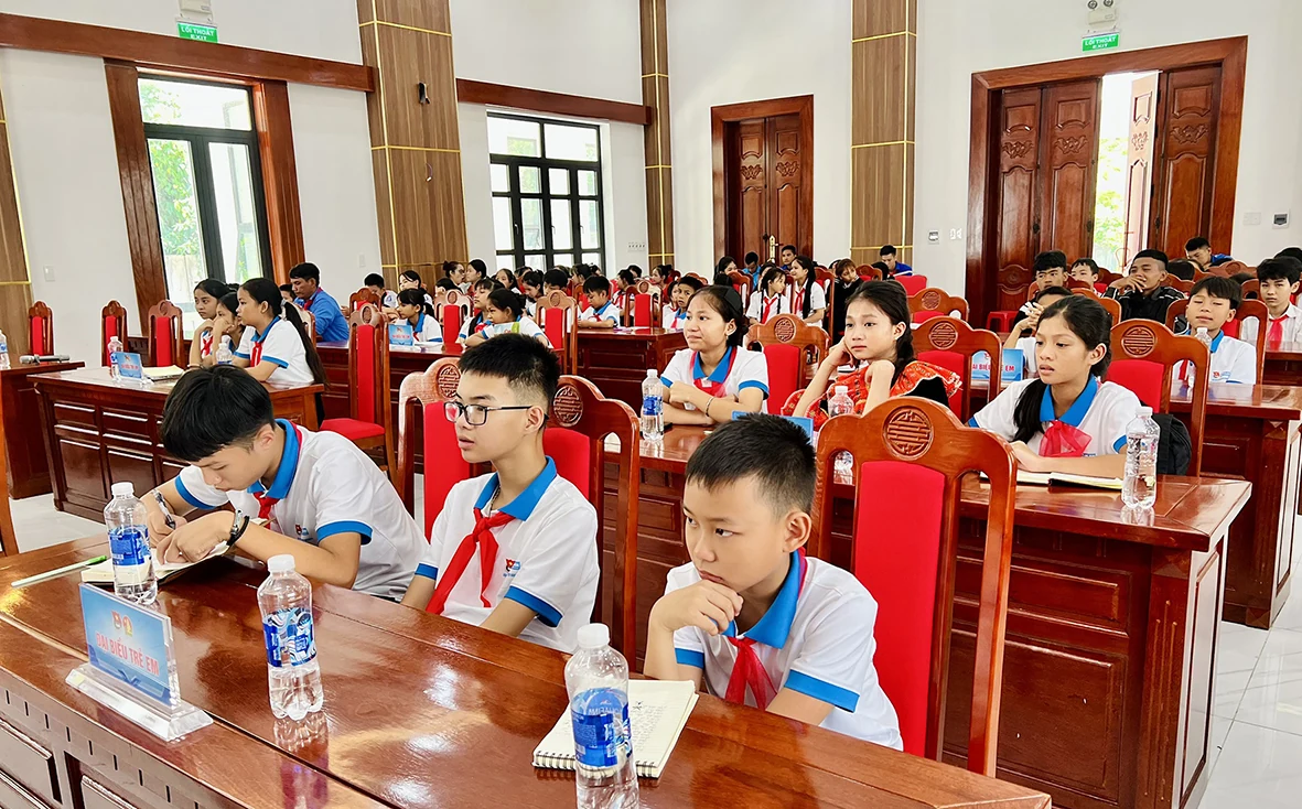 Nơi các em được bày tỏ nguyện vọng