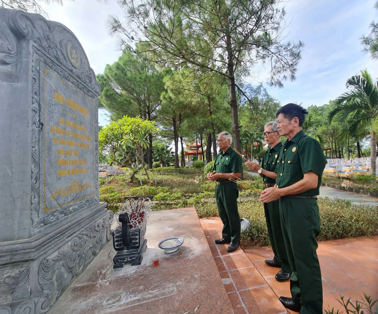 Tìm lại thông tin cho liệt sĩ Sư đoàn 308