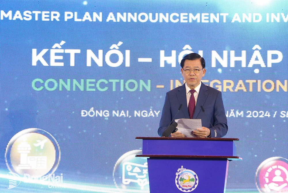 Thủ tướng Chính phủ Phạm Minh Chính: Đồng Nai chú trọng thực hiện “1 trọng tâm, 2 tăng cường và 3 đột phá” để hiện thực hóa Quy hoạch tỉnh