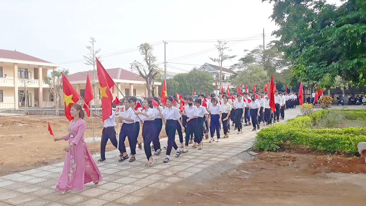 Trung tâm Giáo dục nghề nghiệp - Giáo dục thường xuyên huyện Vĩnh Linh quyết tâm dạy tốt - học tốt
