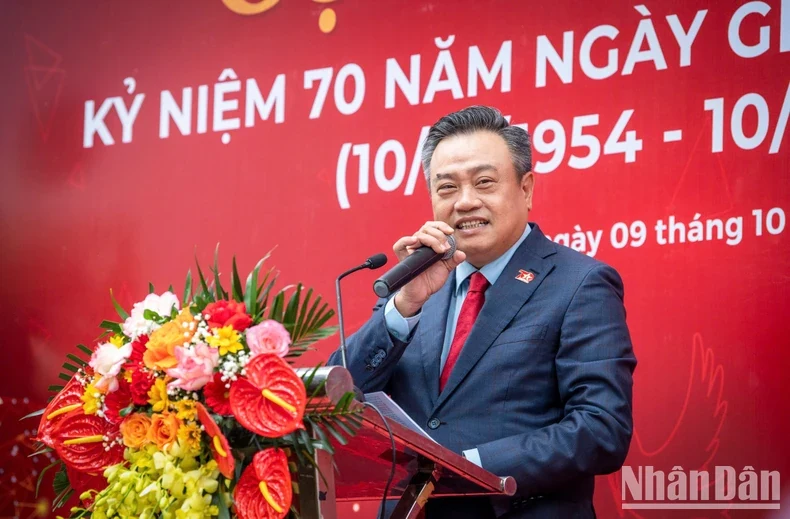 Khai mạc Triển lãm tương tác Cột cờ Hà Nội kỷ niệm 70 năm Ngày Giải phóng Thủ đô