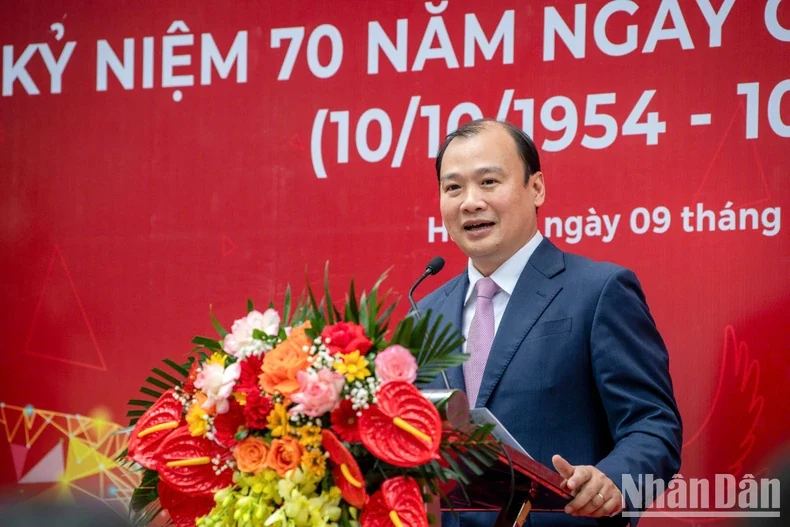 Khai mạc Triển lãm tương tác Cột cờ Hà Nội kỷ niệm 70 năm Ngày Giải phóng Thủ đô