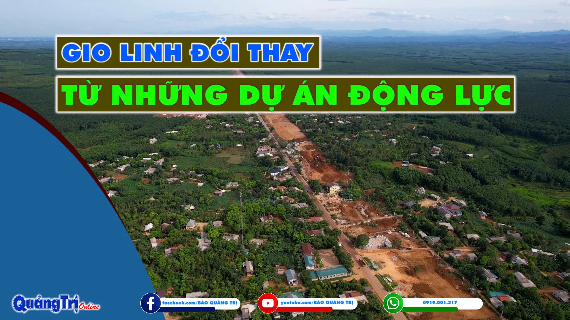 Gio Linh đổi thay từ những dự án động lực