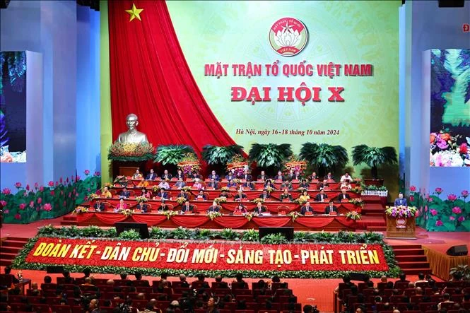 Bế mạc Đại hội đại biểu toàn quốc Mặt trận Tổ quốc Việt Nam lần thứ X