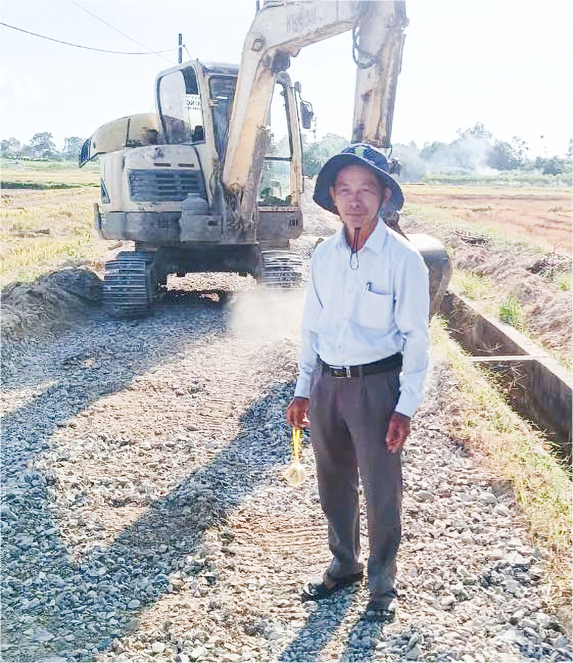 Trưởng thôn tâm huyết với phong trào xây dựng nông thôn mới kiểu mẫu