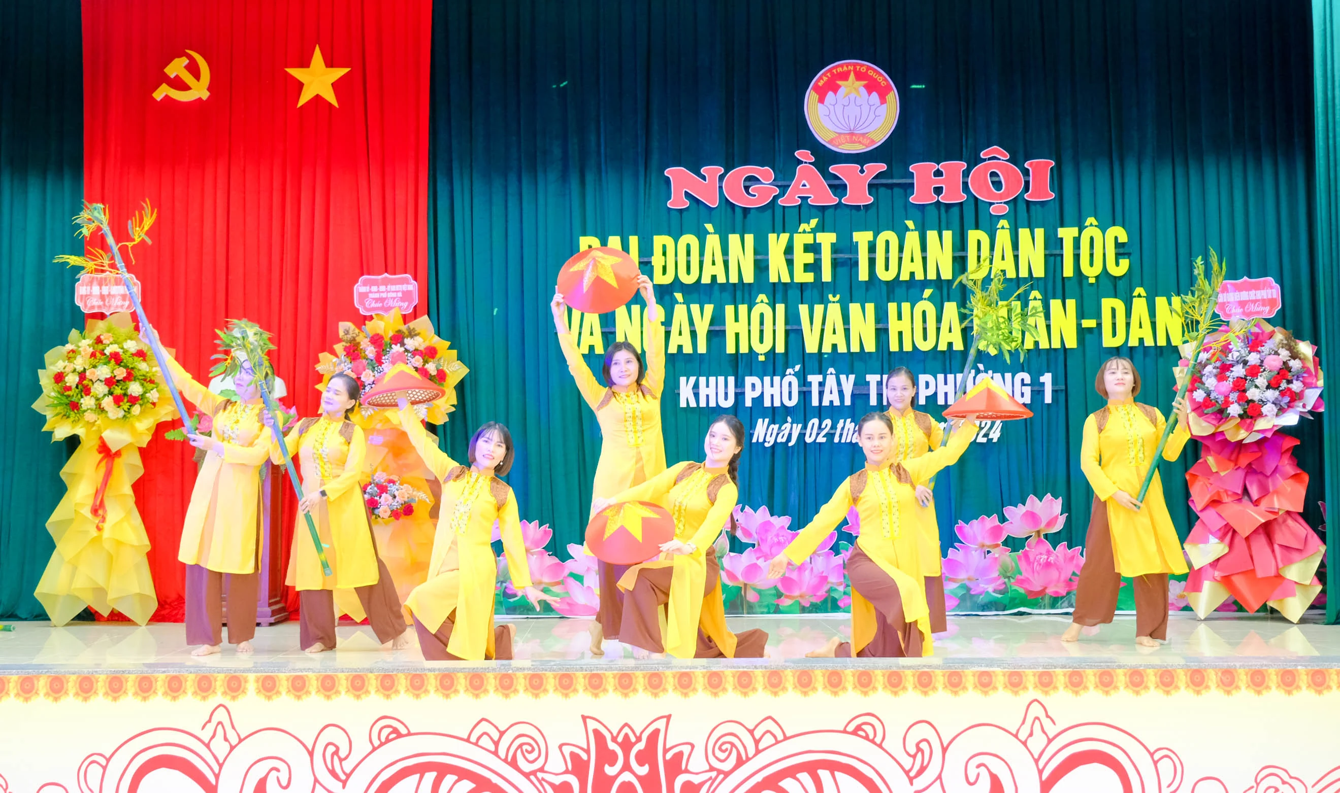 Khu phố Tây Trì tổ chức Ngày hội Đại đoàn kết toàn dân tộc và Ngày hội văn hóa quân - dân