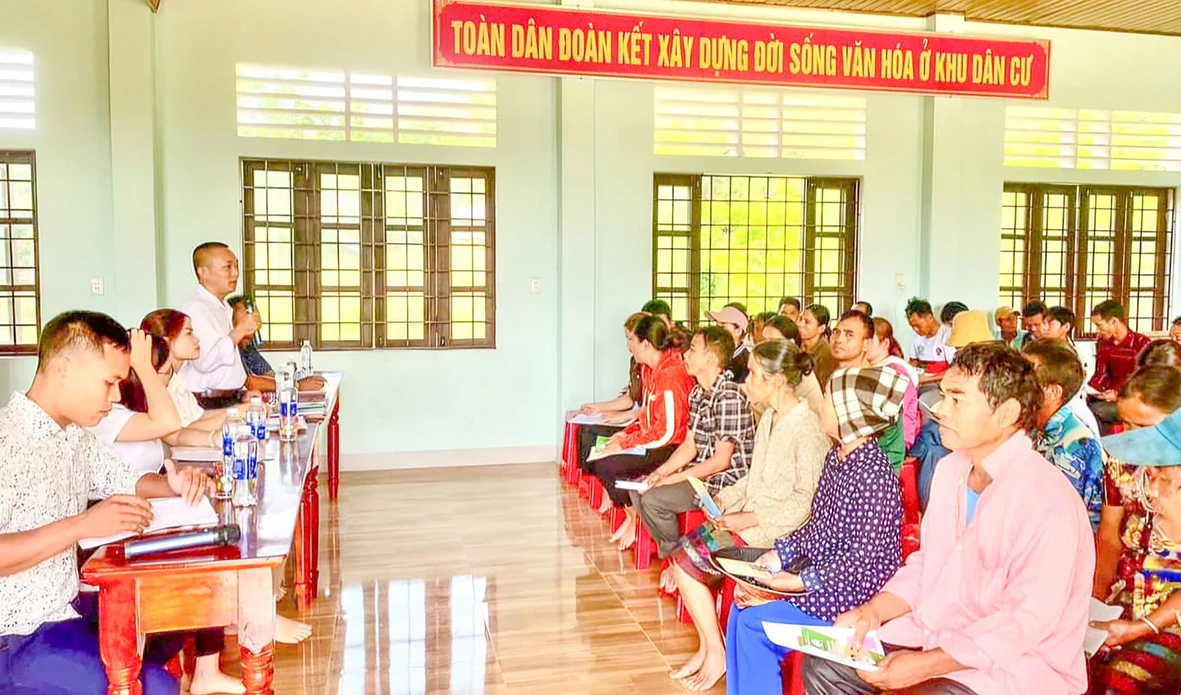 Đưa thông tin pháp luật đến với nhóm đối tượng yếu thế