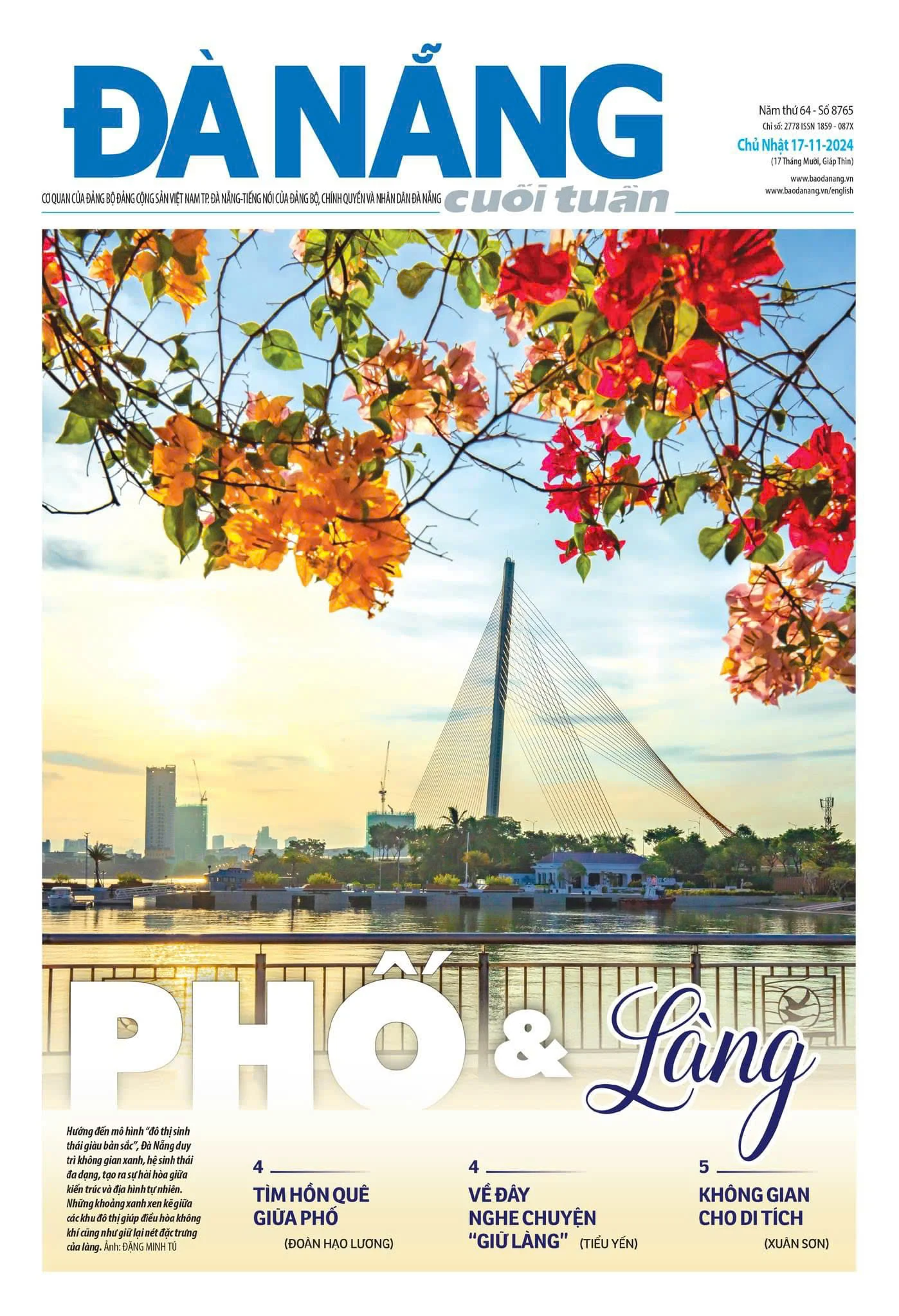 Đà Nẵng Cuối Tuần - ấn phẩm đặc biệt của Báo Đà Nẵng