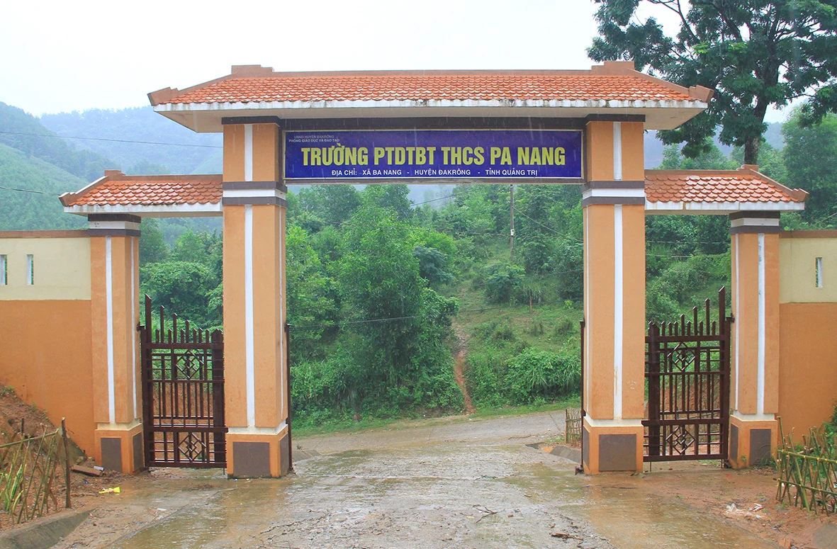 Cả 3 trường học ở Ba Nang đều muốn giữ tên Pa Nang: Tránh rắc rối về thủ tục