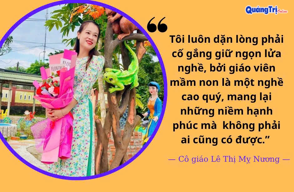 Nữ nhà giáo trẻ giỏi chuyên môn, mạnh phong trào