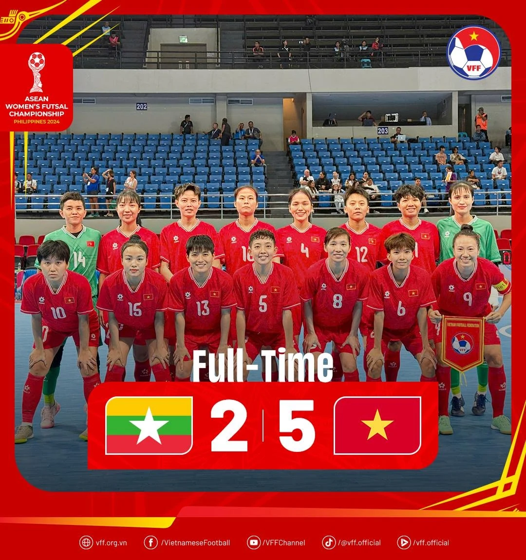 Đè bẹp Myanmar, Futsal Việt Nam sẵn sàng gieo sầu cho Indonesia