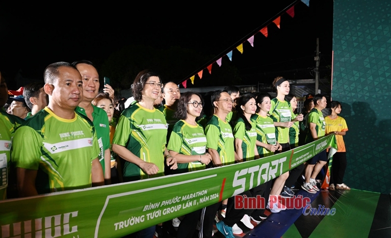 Giải Bình Phước marathon - Trường Tươi Group lần thứ II thành công tốt đẹp