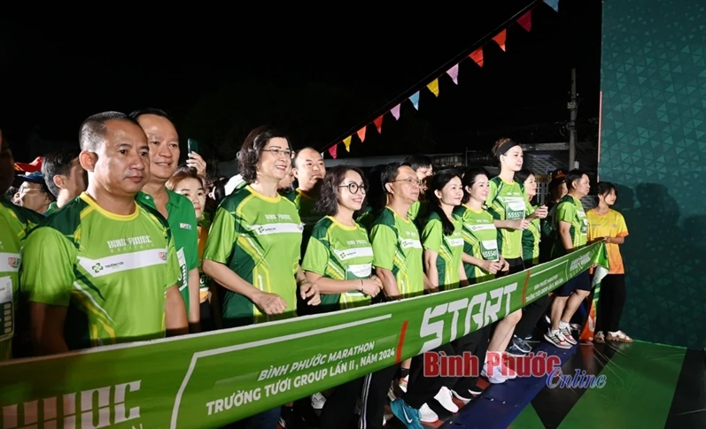 Giải Bình Phước marathon - Trường Tươi Group lần thứ II thành công tốt đẹp